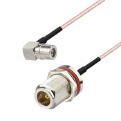 shumee Pigtail QMA vtič RA/N vtičnica BH RG316 20 cm