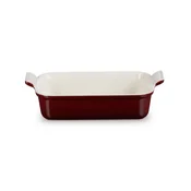 Posoda za pečico HERITAGE 26 cm, 2,4 l, GARNET, kamnita posoda, Le Creuset