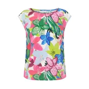 TATUUM Bluza Afeli modra/svetlo zelena/fuksija/bela