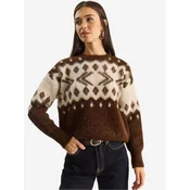 Bianco Lucci Pulover Pullover svetlo bež