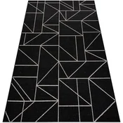 Rugsx Preproga v videzu sisala FLOORLUX 20605 črna 60x110 cm Črna