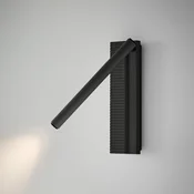 Bover LED stenska svetilka Arid A/03 črna, aluminij, 2700 K - Dnevna soba/jedilnica - Dizajn
