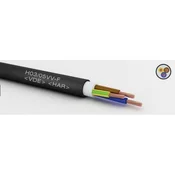 KABEL FINOŽIČNI PPL H05VV-F 3X1.5 ČRN RAZRED Eca
