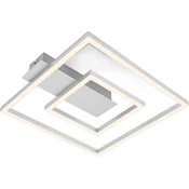 Briloner - LED stropna svetilka FRAME LED/22W/230V 3000K 30x32 cm matiran krom