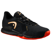 Head Sprint Pro 3.5 SF Clay Black Orange EUR 46 Mens Tennis Shoes