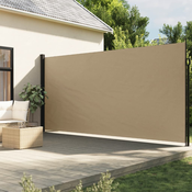 Bocna tenda na uvlacenje bež 200x300 cm
