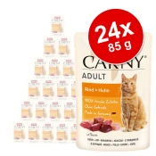 Animonda Carny vrečke 24x85 g - Govedina + pegatka5 % popust na prvi nakup