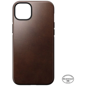 Nomad Modern Leather MagSafe Case, brown - iPhone 14 Plus (NM01279785)