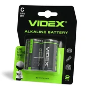 shumee 2 kosa zmogljivih alkalnih baterij Videx C LR14 1,5 V 8000 mAh