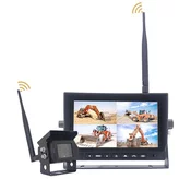 TFT7HDW Monitor 7-palčni brezžični komplet, 4kanalni 4split 12/24V