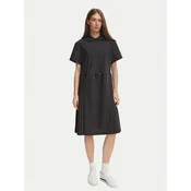 Lacoste Vsakodnevna obleka EF0197 Siva Regular Fit