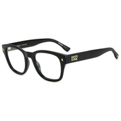 Dsquared2 D20065 807 ONE SIZE (51) Črna/Kristalna