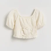 Reserved - Bluza s puf rukavima