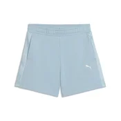 PUMA Essentials Tape High-Waist Shorts Youth, Shop, Seafoam, 7-8Y