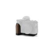 Tilta Mounting Baseplate with Wooden Grip for Canon PowerShot V1 - Black