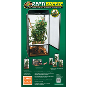 Zoo Med ReptiBreeze Alum Screen Cage 46x46x92cm - 1 kom