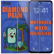 Kaljeno steklo Diamond Palm za Motorola Moto G04/G24/G34 5G