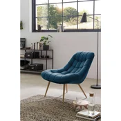 Livetastic XXL FOTELJ, modra, naravne barve tekstil