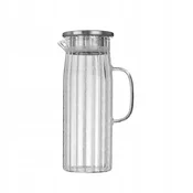 shumee Steklen vrč za kavo, čaj, vročo, toplotno odporno, sok, hladno vodo, 1,2 l