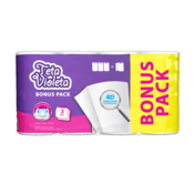 Violeta Premium papirnate brisače, 3-slojne, Bonus Pack 3 + 1