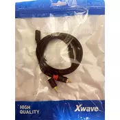 Xwave lighting (iPHONE) kabl na 2RCA, 1.2m duzina ( lighting na 2RCA )