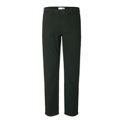 SELECTED Chino hlače SLH175-MILES temno zelena