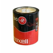Maxell Maxell DVD+R 4.7GB, 100 kosov, tiskalni mediji, 16x hitrosti zapisovanja, visokokakovostni snemalni disk