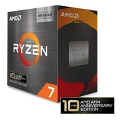 CPU AM4 AMD Ryzen 7 5800X3D, 8C/16T, 10th Anniversary Edition 100-100000651POF
