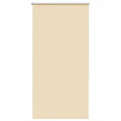Vidaxl Rolo zatemnjena bež 80x150 cm tkanina širina 75,7 cm poliester