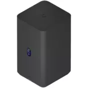 Ubiquiti UniFi UNAS-2-B-EU Network Attached Storage with (2) 3.5inch HDD bays, 2.5 GbE networking, USB-C connectivity, and an included PoE++ adapter, all in a compact footprint, black - UNAS-2-B-EU