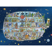 Heye - Puzzle Adolfsson: Spaceship - 1 500 kosov