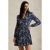 Obleka Polo Ralph Lauren mornarsko modra barva, 211972064