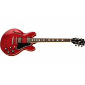 GIBSON električna kitara ES-339 FIGURED, Sixties Cherry