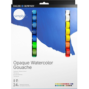 Daler Rowney Simply Set akvarelnih barv 24 x 12 ml