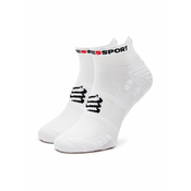 Compressport Pro Racing nogavice V4.0 Run Low White/Black T3 Tekaške nogavice