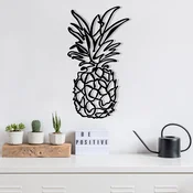 Wallity Zidna dekoracija Ananas-M120, 33x60 cm, 1.2 mm, Crna