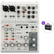 Yamaha AG06 MK2 WH Basic SET Analogni mix pult