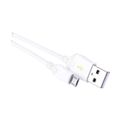 USB kabl USB 2.0 A konektor / USB micro-B konektor, bela