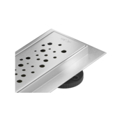 Mexen Flat 360° M12 vrtljivi linijski odtok 50 cm, inox - 1021050-40