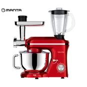 Manta Lovio LVSTM02P ChefAssistant Plus multipraktik, 6,2 L, nehrdajuci celik, 1900 W, crveni (baršunasto crveni) + pribor