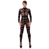 Noir Handmade F357 Bondesque Catsuit Black XXXL