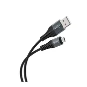 Hoco USB-A–Lightning kabel Hoco, 2,4 A, 1 m, X38, črn