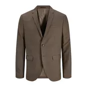 JACK & JONES Poslovni suknjič JPRSOLARIS čokolada