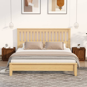 vidaXL Nočna omarica 2 kosa rjavi hrast 44x35x45 cm inženirski les
