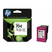 HP 704 Tri-colour Ink Print Cartridge (CN693AE)