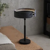 OSRAM LED namizna svetilka Decor Curve Felt, siva, filc, 3.000 K - Dnevna soba/jedilnica - Sodobni - temno siva - Tkanine/tekstil