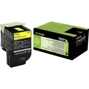 Lexmark 70C20Y0 žuti, originalni toner
