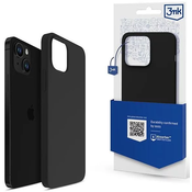 3MK Silicone Case iPhone 14 Plus 6,7 black (5903108499095)
