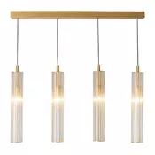 Zuma Line 1222 - Luster na sajli ARIA 4xE14/7W/230V zlatna