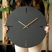 WALLXPERT Dekorativni metalni zidni sat Timeless Metal Wall Clock APS113
